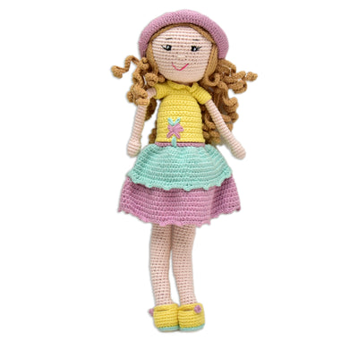 Cecilia Crocheted Doll- Handcrafted with Love & Care