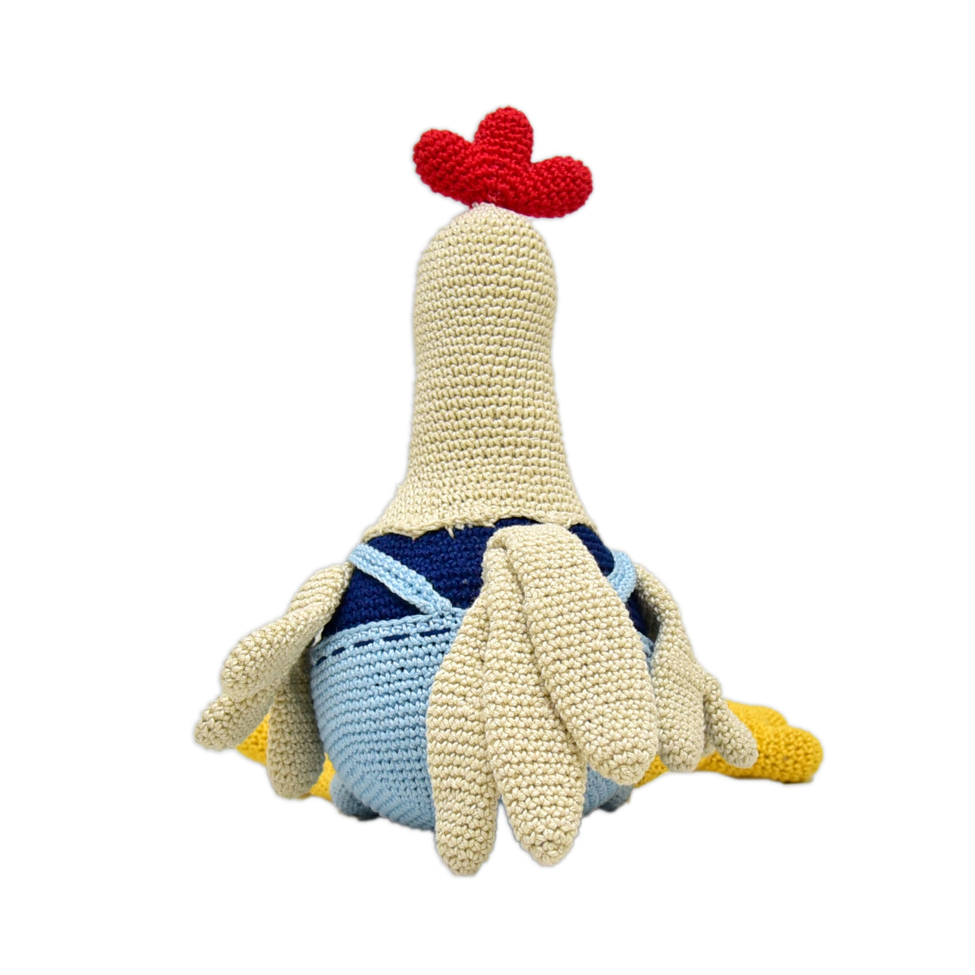 Dorris the Rooster - Unique Handmade Crocheted Plush Toy