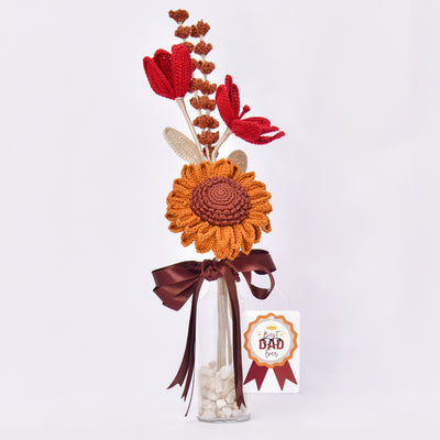 Thoughtful Handmade Crochet Flowers – A Heartwarming Father’s Day Gift