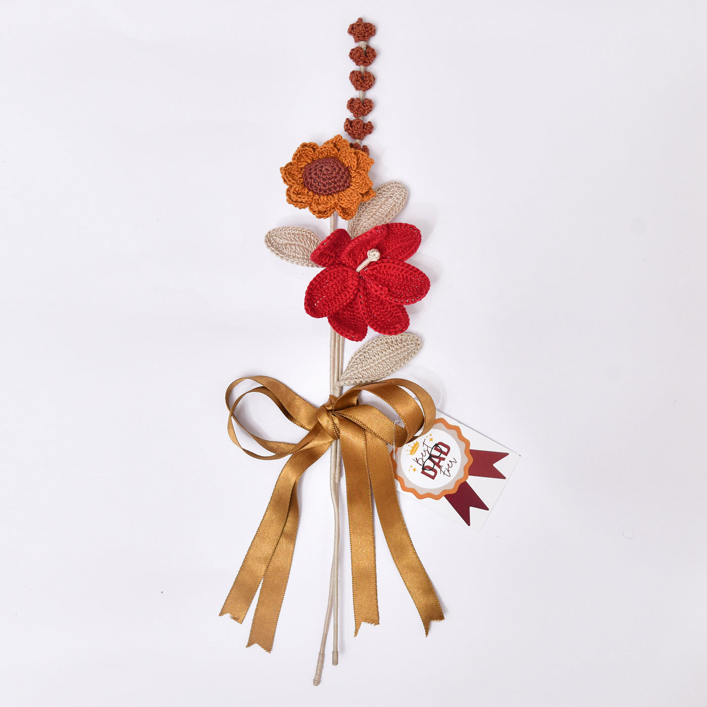 Heartfelt Father’s Day Surprise – Handcrafted Crochet Flowers