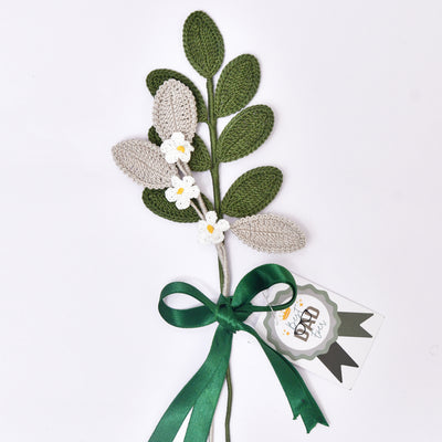 Trendy Crochet Leaf Bouquet – Eco-Chic Father’s Day Gift