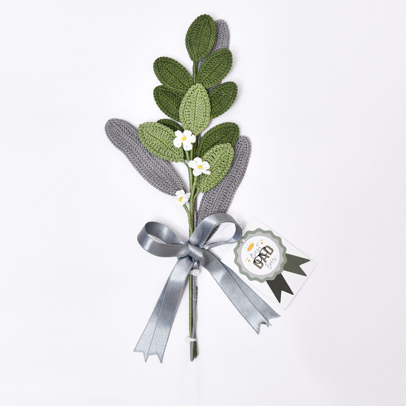 Elegant Crochet Leaf Bouquet – Unique Father’s Day Gift Idea