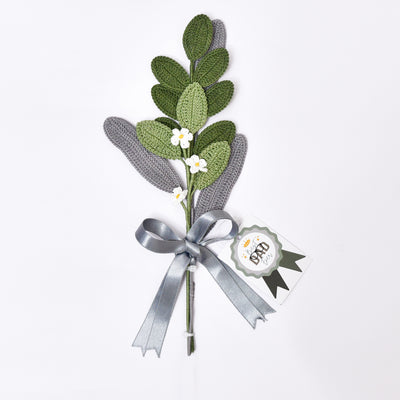 Elegant Crochet Leaf Bouquet – Unique Father’s Day Gift Idea