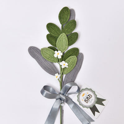 Elegant Crochet Leaf Bouquet – Unique Father’s Day Gift Idea
