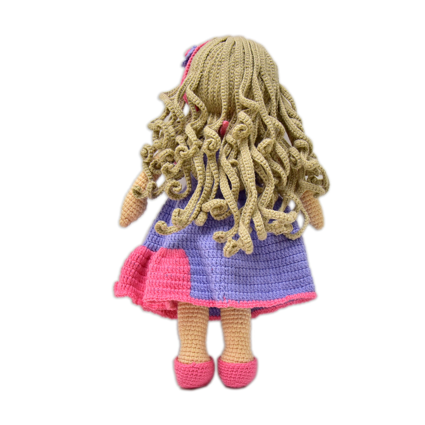 Adorable Katherine Handmade Crocheted Doll - Perfect for Imaginative Play