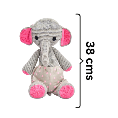 Ellie the Holiday Elephant – Cute & Crochet Crafted
