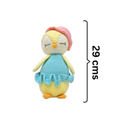 Frosty the Penguin – Lovingly Handmade Crochet Plush Toy | Soft & Safe Gift for Kids