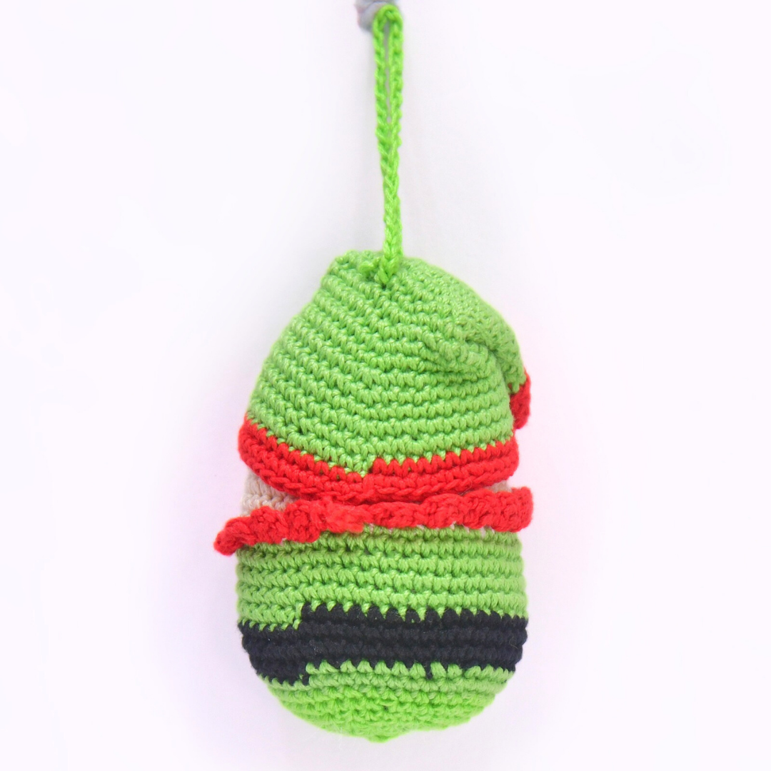Handcrafted Crochet Christmas Elf Ornament – Festive Tree Decoration