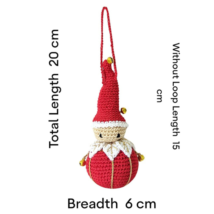 Handcrafted Amigurumi Christmas Tree Ornament-