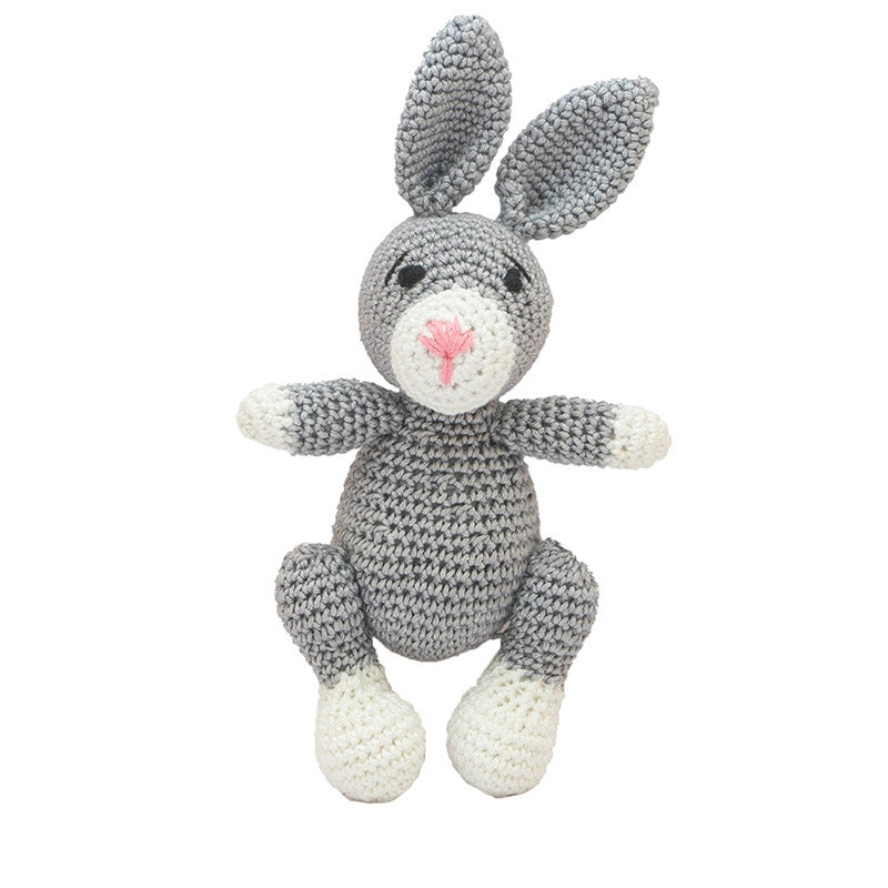 Soft and Snuggly Kind Bunny - Handmade Crocheted Toy