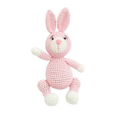Soft and Snuggly Kind Bunny - Handmade Crocheted Toy