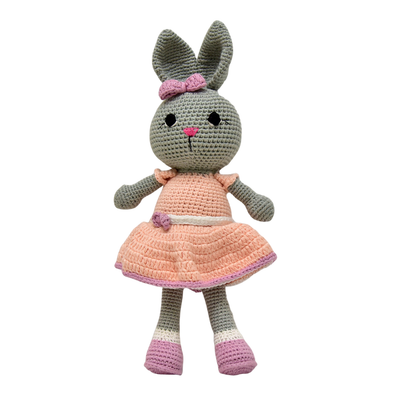 Blossom the Bunny – Cute Handmade Crocheted Soft Toy