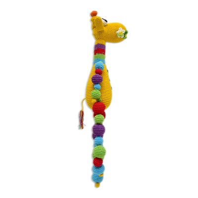 Handmade Crocheted Skye Giraffe - Unique & Cuddly Soft Toy