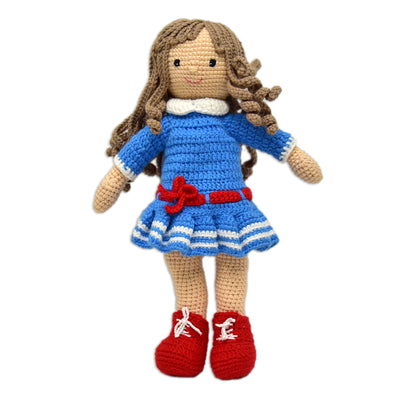 Zaara Crocheted Doll - Handcrafted Artistry & Charm