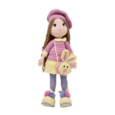 Rasberina the Doll – Limited Edition Handmade Crochet Keepsake