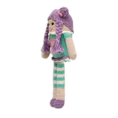 Handmade Crocheted Dolls -Purple Pie Doll | Ideal Gifts for Kids