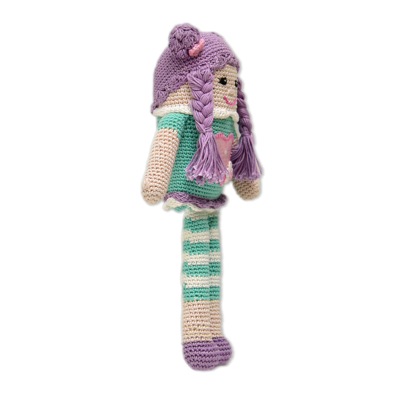 Handmade Crocheted Dolls -Purple Pie Doll | Ideal Gifts for Kids