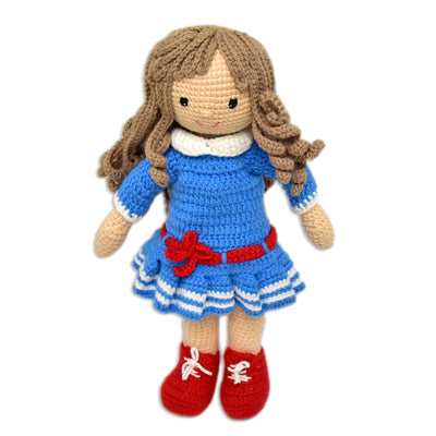 Zaara Crocheted Doll - Handcrafted Artistry & Charm