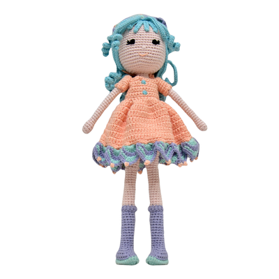 Diana Crocheted Doll - Handcrafted Whimsy for All Ages