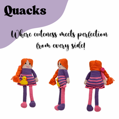 Quacks the Doll – Adorably Unique & Lovingly Handmade
