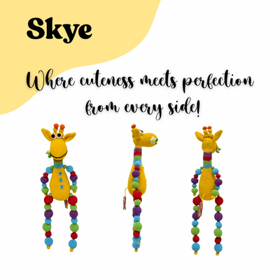 Handmade Crochet Skye Giraffe – A Unique Gift Full of Charm