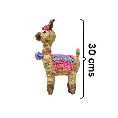 Felicity the Llama – Adorable Handmade Crochet Toy for Babies & Kids | Soft & Safe Gift