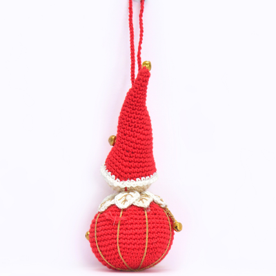Whimsical Crochet Christmas Tree Ornament – Handcrafted Holiday Décor