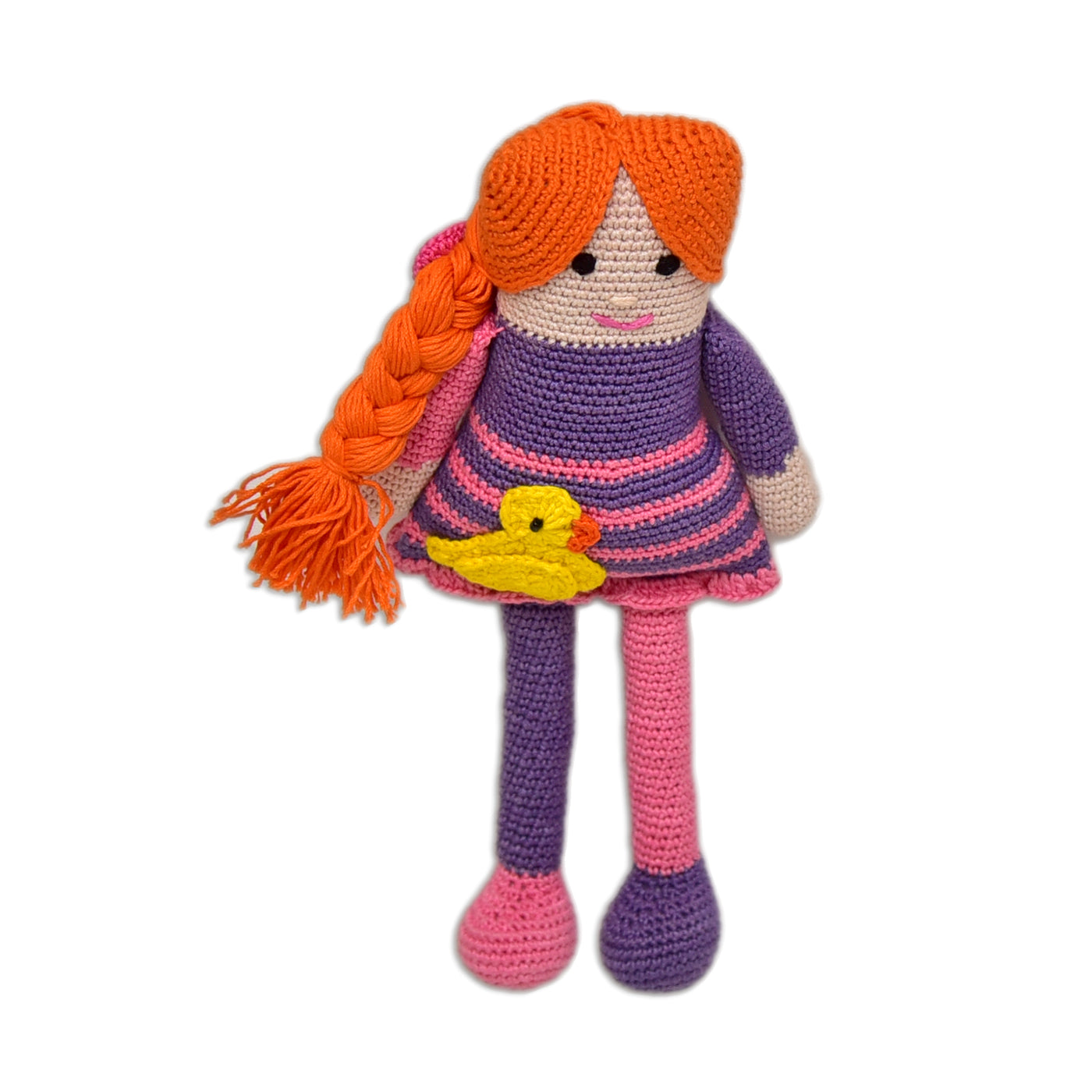 Handmade Crocheted Dolls - Quacks the Doll | Perfect for Collectors