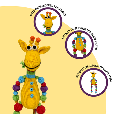 Handmade Crochet Skye Giraffe – A Unique Gift Full of Charm