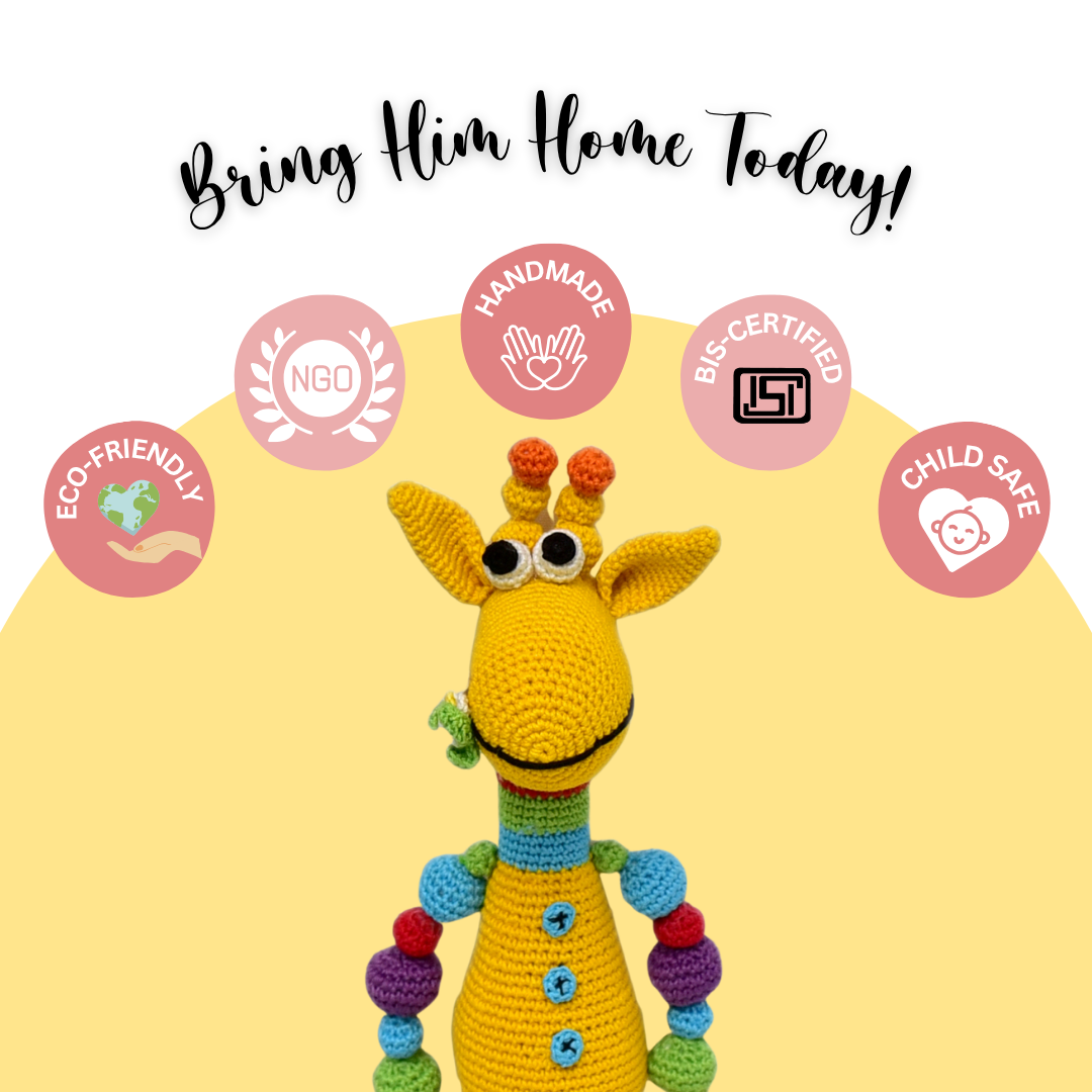 Handmade Crochet Skye Giraffe – A Unique Gift Full of Charm