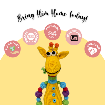 Handmade Crochet Skye Giraffe – A Unique Gift Full of Charm