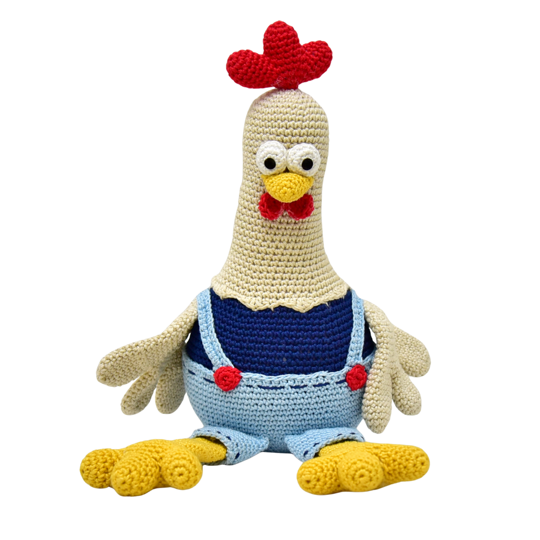 Meet Dorris the Rooster – A Bundle of Joy in Feathers & Yarn!