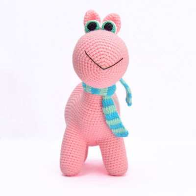 Handcrafted Pink Camel Crochet Toy – Soft, Cute & Uniquely Adorable Plush