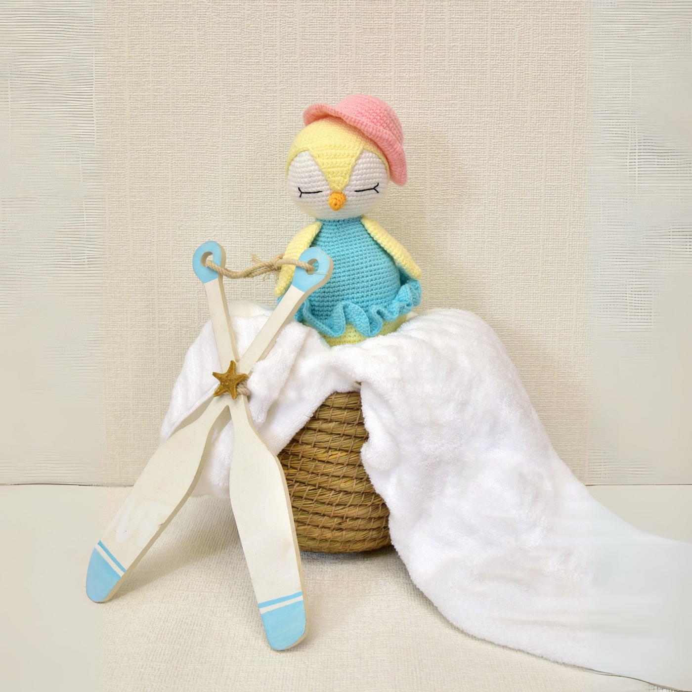 Frosty the Penguin – Lovingly Handmade Crochet Plush Toy | Soft & Safe Gift for Kids
