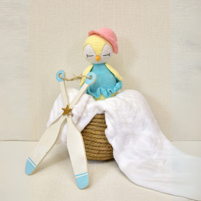 Frosty the Penguin – Lovingly Handmade Crochet Plush Toy | Soft & Safe Gift for Kids