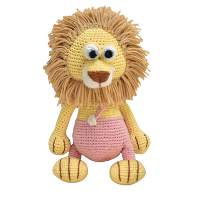 Playful Cubby Lion Doll – Soft, Handcrafted Crochet Companion
