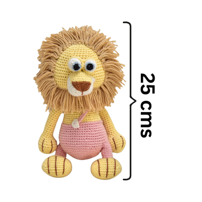 Playful Cubby Lion Doll – Soft, Handcrafted Crochet Companion