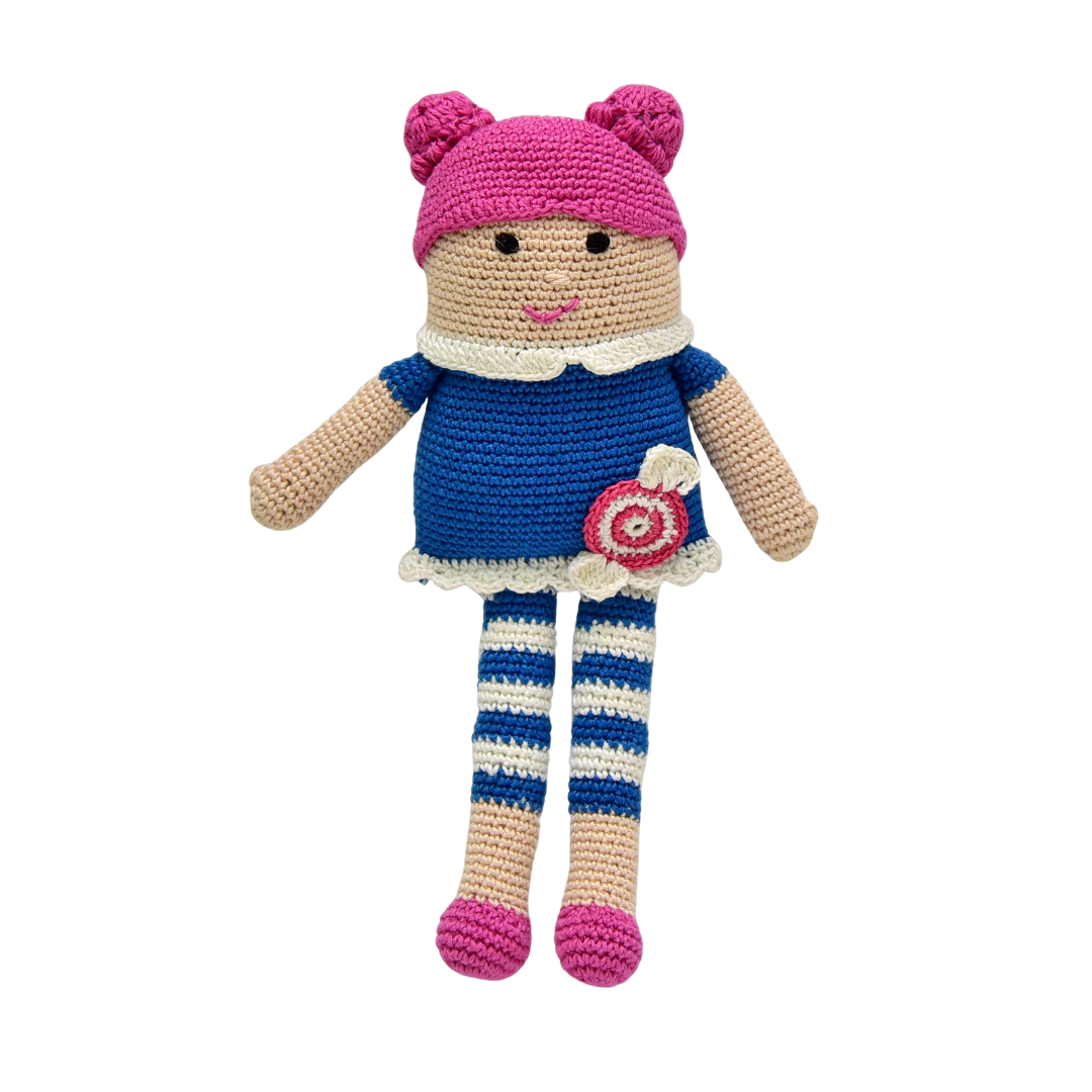 Melody the Dreamy Doll – Handcrafted Crochet Keepsake for Whimsical Hearts