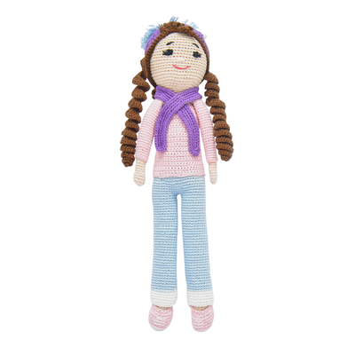 Sweety – The Crochet Darling | Ethically Made Handmade Doll for Kids & Collectors