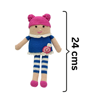 Melody the Dreamy Doll – Handcrafted Crochet Keepsake for Whimsical Hearts