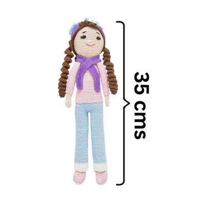 Sweety – The Crochet Darling | Ethically Made Handmade Doll for Kids & Collectors