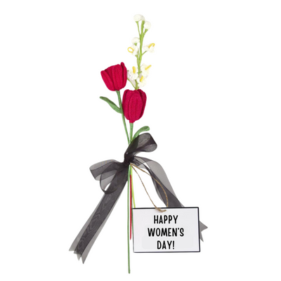 Crochet Tulips & Daisies Bouquet | A Gift That Lasts Forever