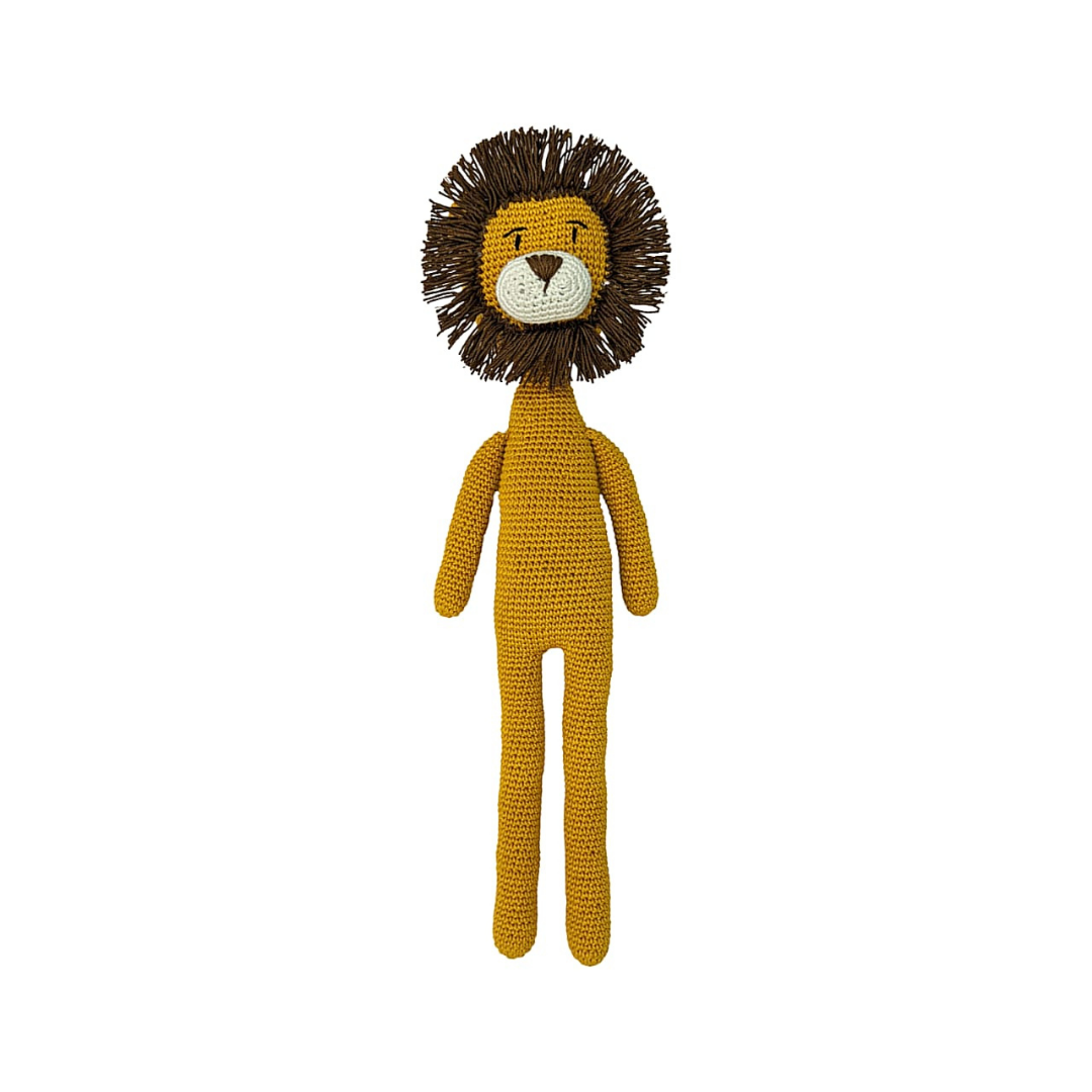 Hugo the Lion – Lovingly Handcrafted Crochet Cuddle King