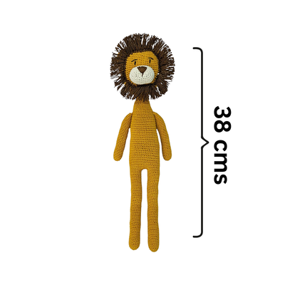 Hugo the Lion – Lovingly Handcrafted Crochet Cuddle King