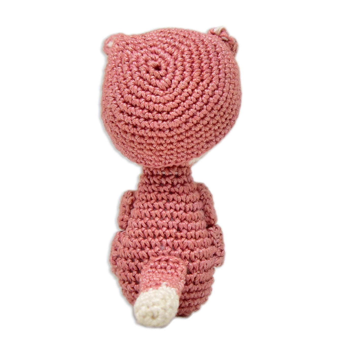 Charming Reindeer Rattle - Handmade Crochet Baby Toy