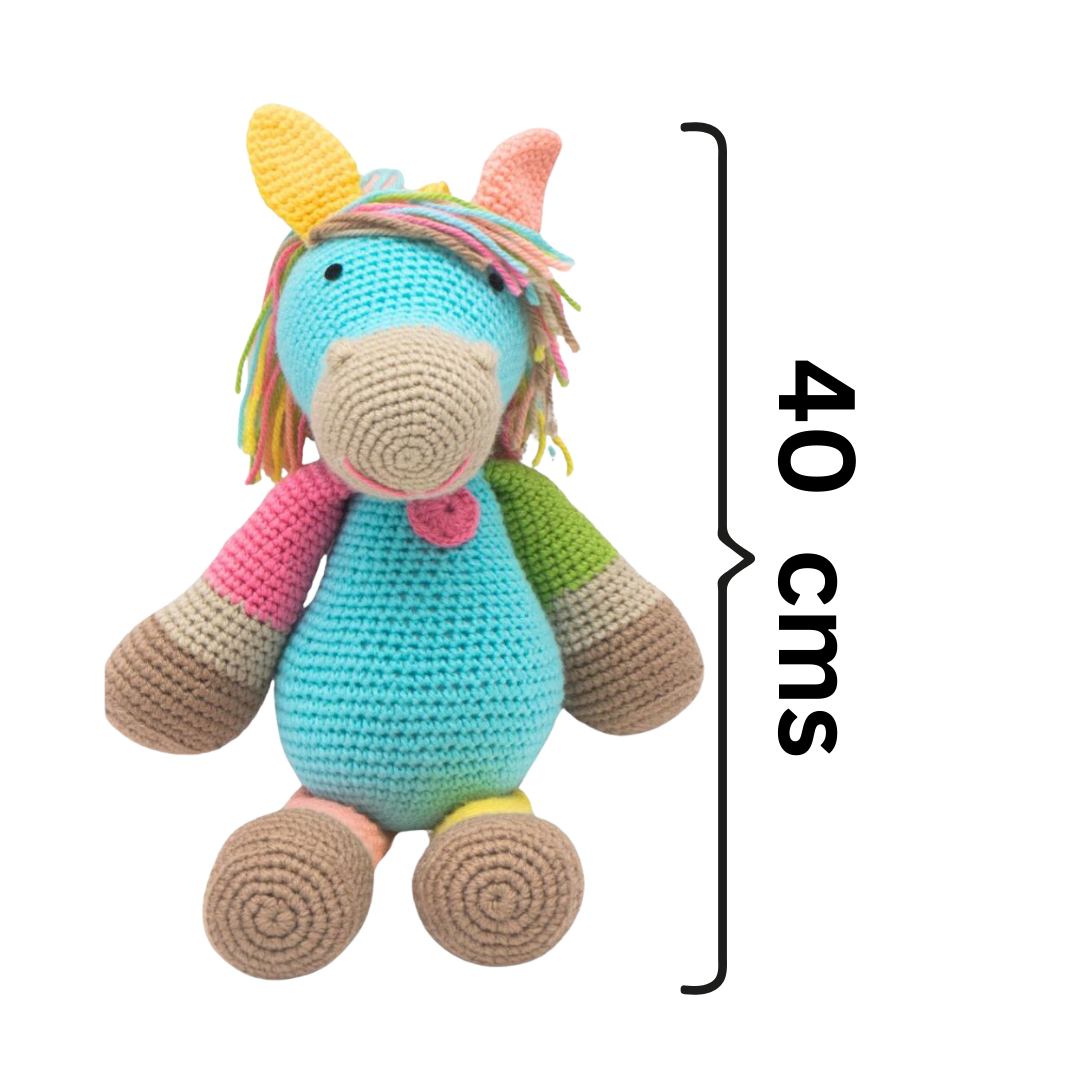 Scout the Horse - Handmade Crocheted Soft Toy | Kids’ Favorite Gift