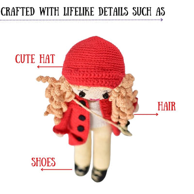 Colorful Handmade PC Doll - Unique & Lovingly Crafted!