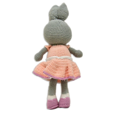 Blossom the Bunny - Cute Handmade Crocheted Soft Toy