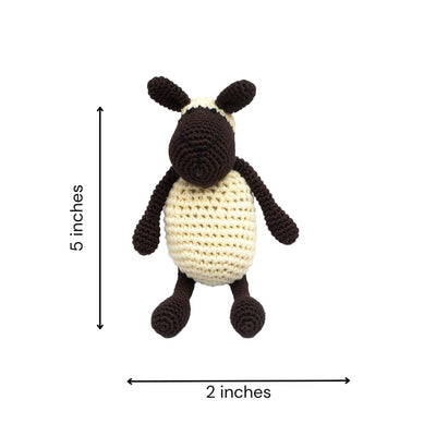 Handcrafted Crochet Sheep Toy