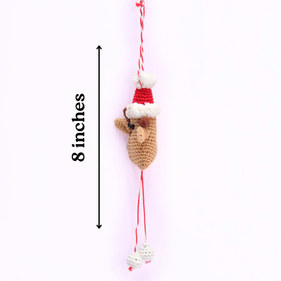 Adorable Crochet Reindeer Ornament – Hang & Celebrate